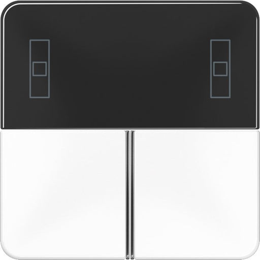 Jung - Abdeckung/Bedienelement für Installationsschalterprogramme Tastensatz aws CD 4093 TSA WW komplett − 1 Stück