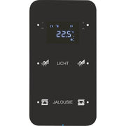 Berker - Bussystem-Tastsensor Touchsensor 2fach 75642165 Glas schwarz