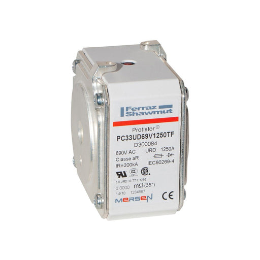 Mersen - HRC-Sicherung Sicherungseinsatz HL PC33UD69V1250TF Gr.33 aR1250A/690VSB − 3 Stück