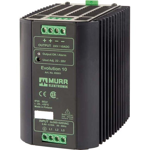 Murrelektronik - Gleichstromversorgung Primärschaltregler 2/3-ph. 85001 520V/ 24-28V/10ADC
