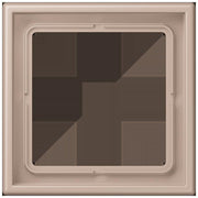 Jung - Abdeckrahmen Rahmen 1-fach LC 981 240 ombre brulee claire