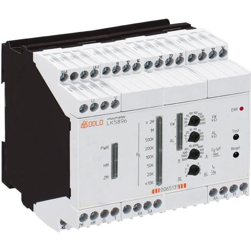 Dold&Söhne - Isolations-/Erdschlussüberwachungsgerät Isolationswächter LK5896.13/100 UH=DC20-30V