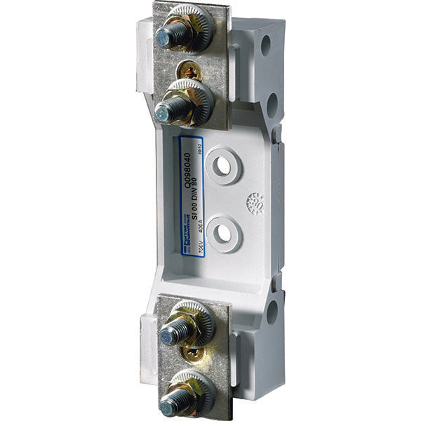 Mersen - NH-Sicherungsunterteil Sicherungsunterteil SI00DN80 Gr.000 400A 1-polig − 3 Stück