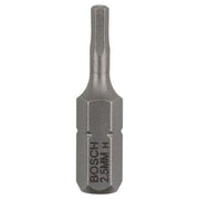 Bosch - Bit Schrauberbit Extra-Hart 2607001720 HEX 2,5 25 mm