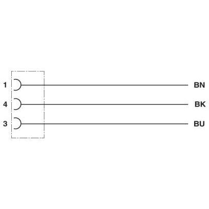 Phoenix Contact - Konfektioniertes Sensor-Aktor-Kabel Sensor-/Aktor-Kabel SAC-3P- 5,0-#1519891