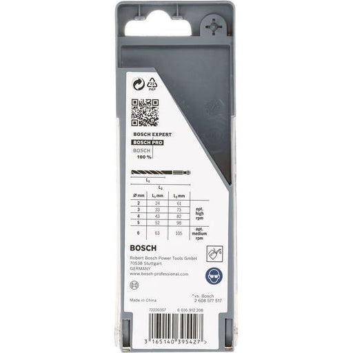 Bosch - Bohrer-Set PRO Metal HSS-G Hex 2608595517 Spiralbohrer Set