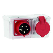 Bals Elektrotech - CEE-Steckdosen-Kombination (IEC 60309) E-V-E Gehäuse 592