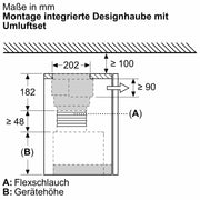 Siemens - Zubehör/Ersatzteile für Dunstabzugshauben Long Life Umluftset LZ11ITD11 extern