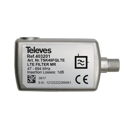 Televes - Weiche/Filter LTE-Filter TSK48FQLTE bis K48, 47-694MHz
