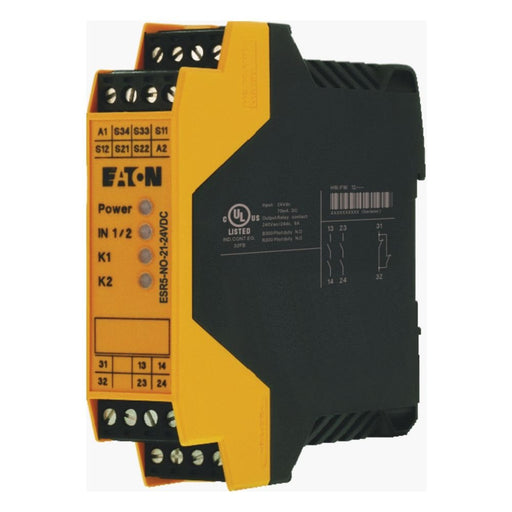 Eaton - Gerät zur Überwachung von sicherheitsgerichteten Stromkreisen Sicherheitsrelais ESR5-NO-21-24VDC NOT-AUS 24V DC