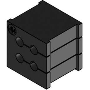 Icotek - Kabeleinsteckstutzen Kabeldurchführungstülle KT 4/4 gr klein