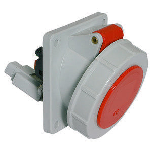 Bals Elektrotech - CEE-Anbausteckdose (IEC 60309) Anbausteckdose geneigt 32A 12596 5p 400V 6h IP67