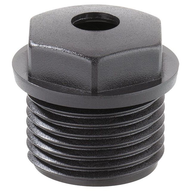 Spelsberg - Kabeleinsteckstutzen Würgenippel WNI M16/sw − 100 Stück
