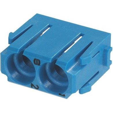 Harting - Kontakteinsatz für Rechtecksteckverbinder Buchseneinsatz 09140024501 Pneumatik-Modul − 2 Stück