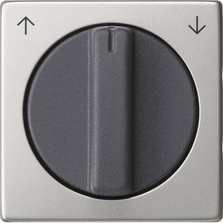 Gira - Abdeckung/Bedienelement für Installationsschalterprogramme Abdeckung 0666600 Jalousie