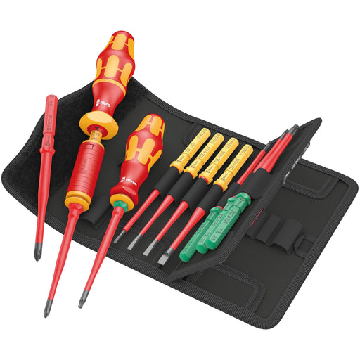 Wera - Werkzeugset Kraftform Kompakt VDE Tor. 05006609001 Tool Finder, 16-tlg