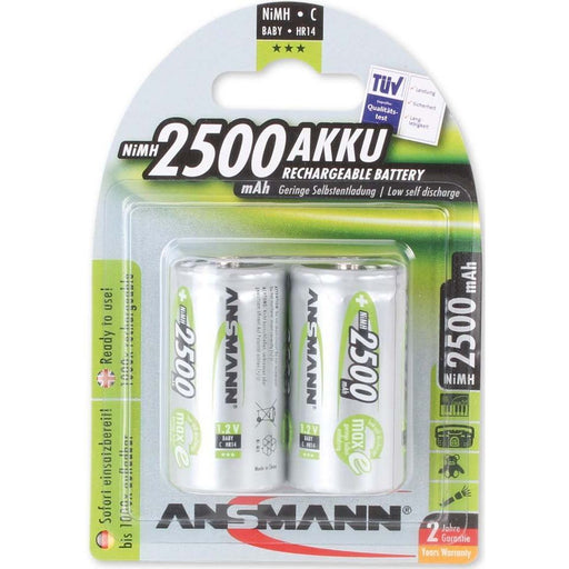 Ansmann - Akku Baby 5030912 VE2 Bli NiMH C 2500mAh