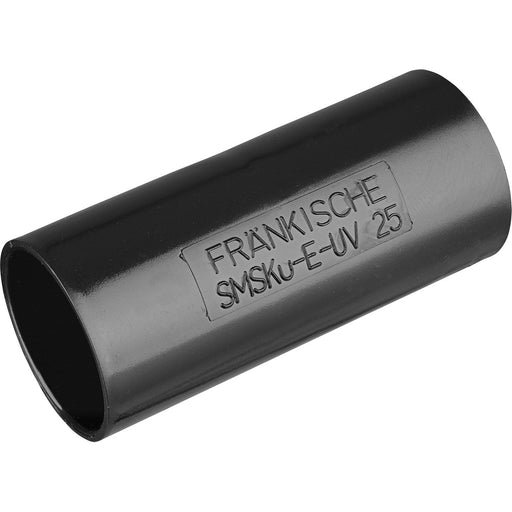 Fränkische - Muffe für Installationsrohre Kunststoff-Steckmuffe SMSKu-E-UV 25 sw schwarz