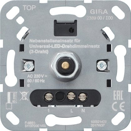 Gira - Dimmer LED-Dimmereinsatz 238900 3-Draht