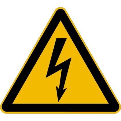 Klar - Warn-/Hinweisschild Sicherheitskennzeichnung 7401/75