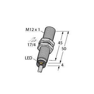 Turck - Induktiver Näherungsschalter Sensor BI3U-M12-AN6X induktiv − 1 Stück