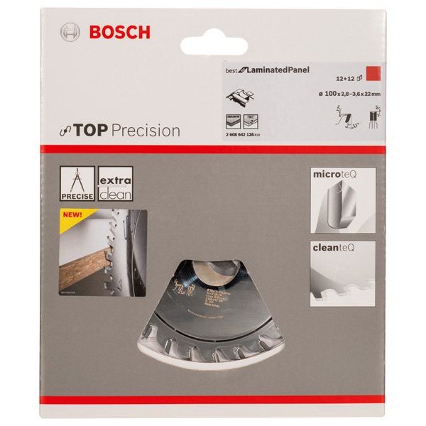 Bosch - Kreissägeblatt Vorritzblatt Top Precision 2608642128 Best for Laminated