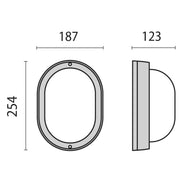 Performance in Light - Decken-/Wandleuchte Deckenleuchte EKO+19 E27 gr E27 1x16W TSE