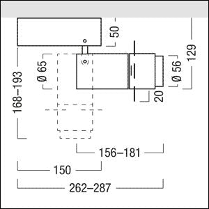 Zumtobel Group - Downlight/Strahler/Flutlicht LED - Strahler (Projektion) SUP2 L PRO #60715006 4000K