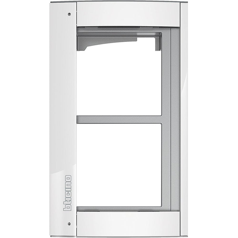 Legrand (BT) - Montageelement für Türstation Rahmen u. Modulträger 350222 Allwhite, 2 Module