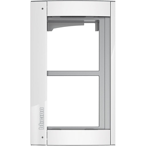 Legrand (BT) - Montageelement für Türstation Rahmen u. Modulträger 350222 Allwhite, 2 Module