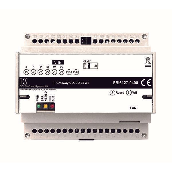TCS Tür Control - Zusatzgerät für Türkommunikation IP-Gateway CLOUD FBI6127-0400 24 WE