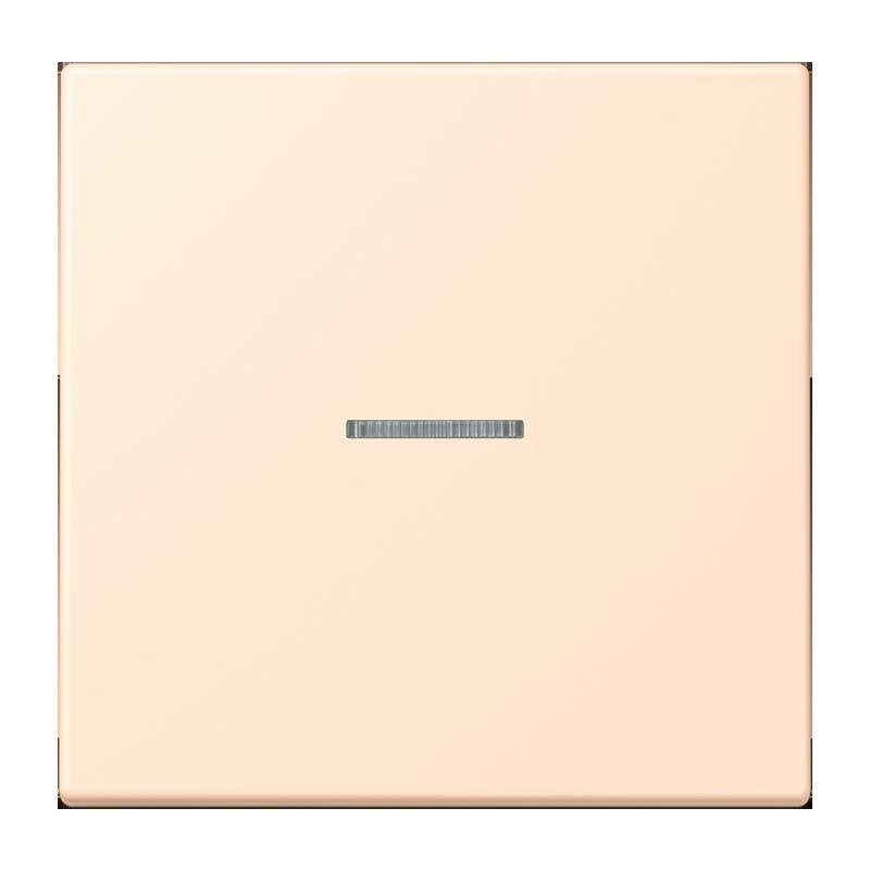 Jung - Abdeckung/Bedienelement für Installationsschalterprogramme Wippe mit Lichtleiter LC 101 KO5 238 terre sienne pale