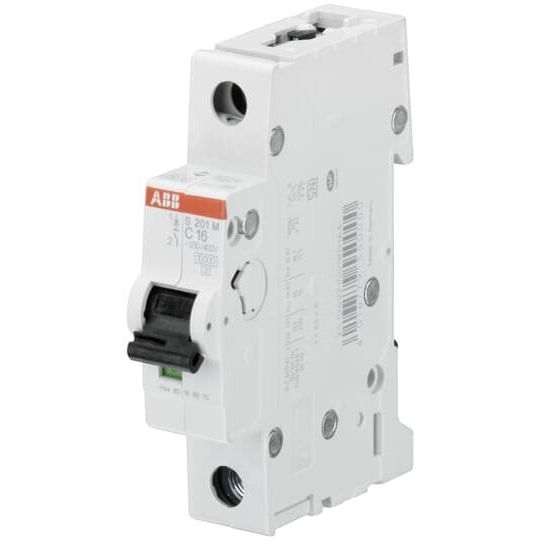 ABB Stotz S&J - Leitungsschutzschalter Sicherungsautomat S201M-C1,6 10kA 1,6A C 1p