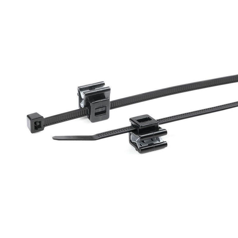 HellermannTyton - Kabelbinder Befestigungsbinder T50REC5B 4,6x202 schwarz − 500 Stück
