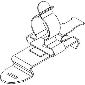 Icotek - Schirmanschlussklemme Schirmklammer SFZ/SKL 11-17 − 10 Stück