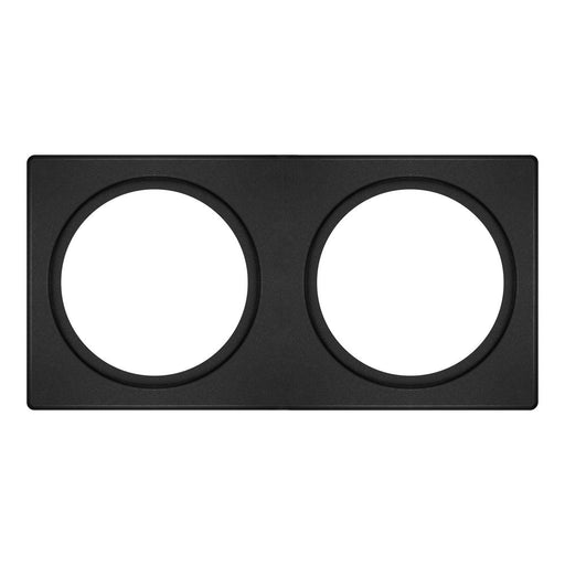 Ledvance - Mechanisches Zubehör/Ersatzteile für Leuchten Rahmen rechteckig SPOTF.100X2002XD68BK schwarz