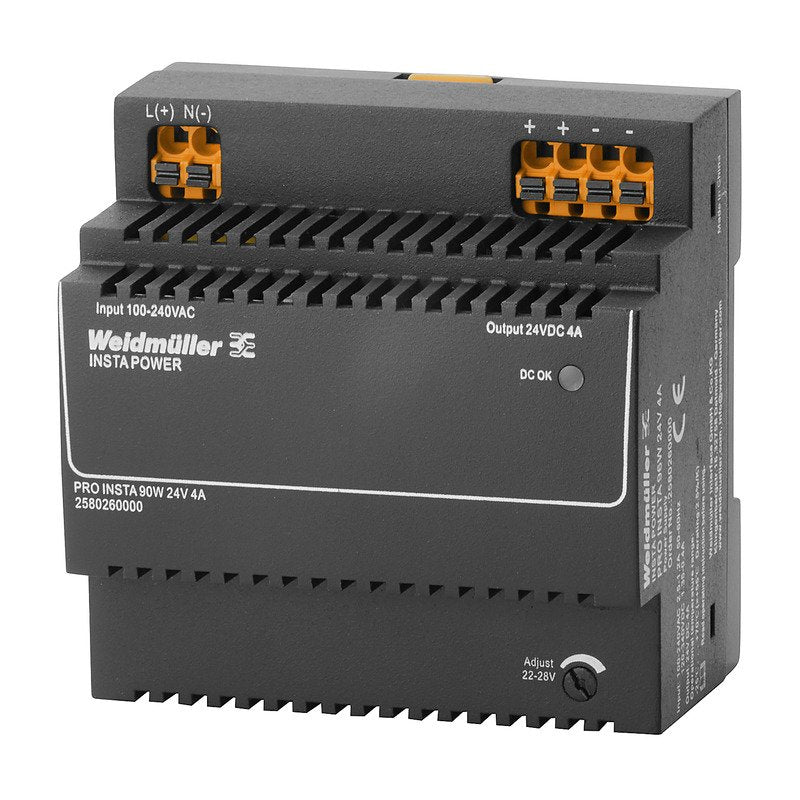 Weidmüller - Gleichstromversorgung Schaltnetzgerät PRO INSTA 96W 24V 4A 96W 24V 4A