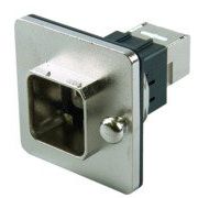 Telegärtner - Modularer Steckverbinder STXV14 RJ45 Zentr.-Flansch 100007424 RJ45Kupplung Cat.6 M