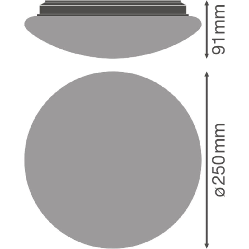Ledvance - Decken-/Wandleuchte LED-Wand-/Deckenleuchte SFCIRC.250 13W 3000K 3000K