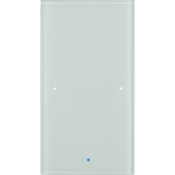 Berker - Bussystem-Tastsensor Glas-Sensor 1fach 75141830 polarweiß