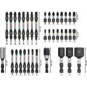 Bosch - Bit-Set PRO Impact Schrauberbit 2608522517VE(36) Set mit Aufsteller 6 − 6 Packung