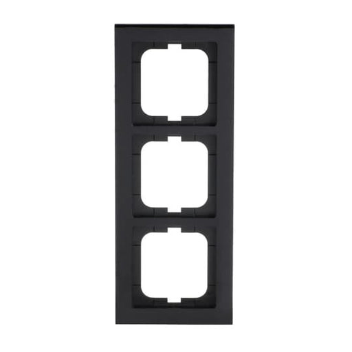 Busch-Jaeger - Abdeckrahmen Rahmen 3-fach 1723-281 schwarz