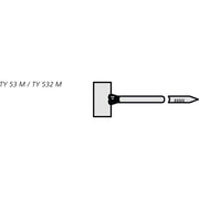 Lapp Zubehör - Kabelbinder Kabelbinder-TY-RAP-TY-46-M 61715920 184X4,8-NA − 250 Stück