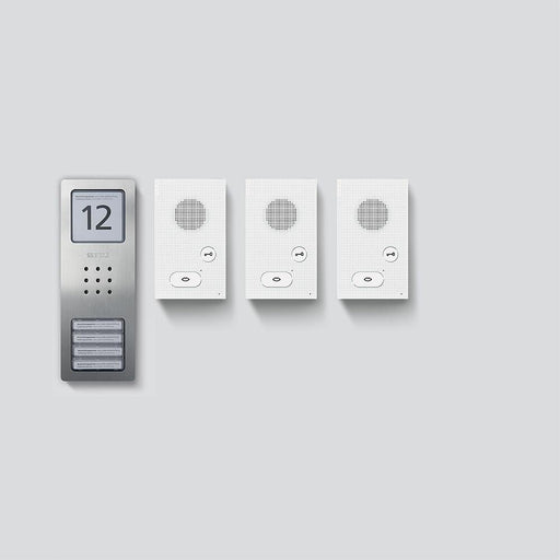Siedle&Söhne - Türsprech-Set Audio-Set SET CAB 850-3 E/W Siedle Basic