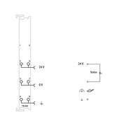 WAGO - Feldbus, Dez. Peripherie - Einspeise- und Segmentmodul Potentialeinspeisung 750-602 DC24V passiv