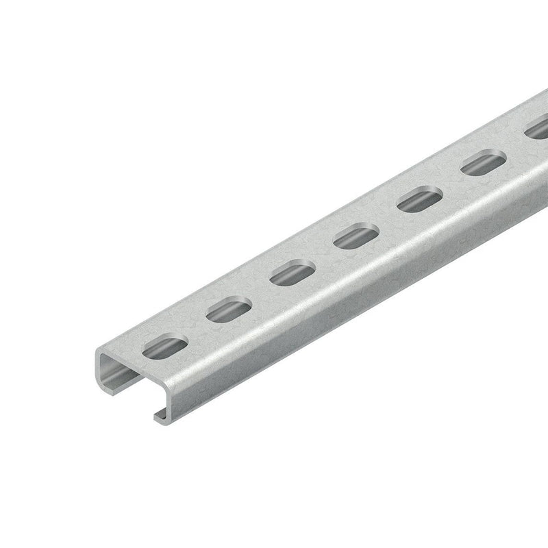 Niedax - Stiel/Profilschiene Ankerschiene 2971/4 GL − 4 Meter