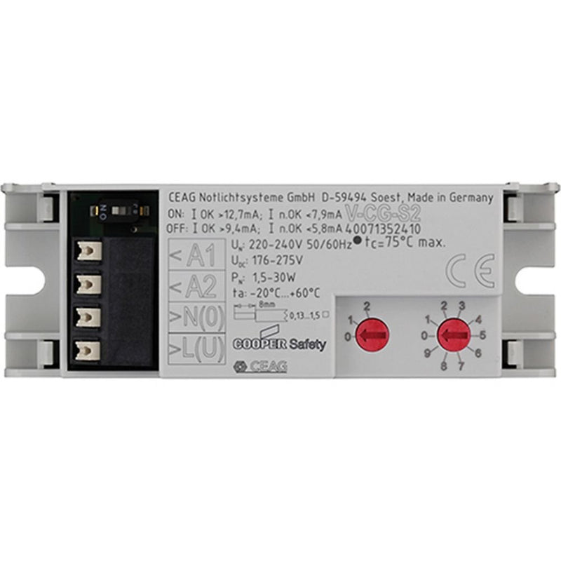 Ceag Notlichtsysteme - Notlichtbaustein Überwachungsmodul V-CG-S2 1,5-30 W