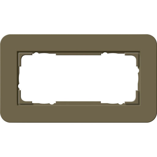 Gira - Abdeckrahmen 2fach o.M 1002426 Umbra/Anthrazit