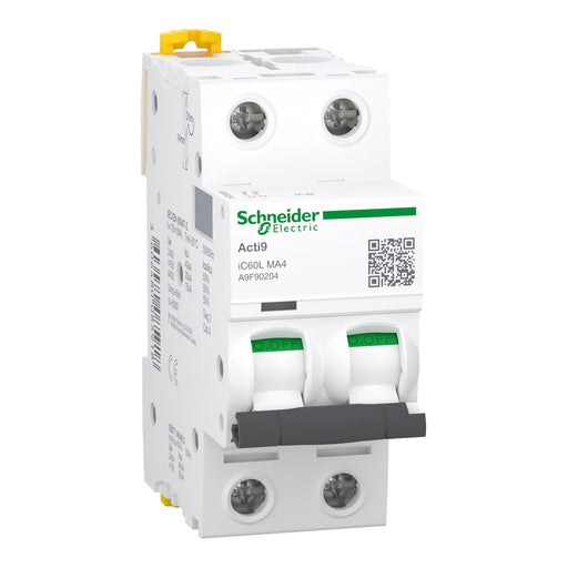 Schneider Electric - Leitungsschutzschalter LS-Schalter A9F90204 2P 4A MA IC60LMA