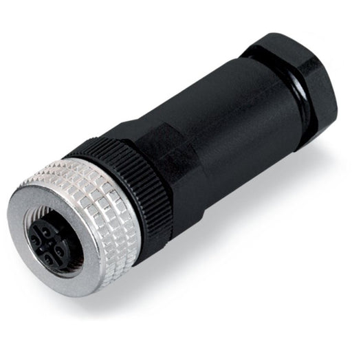 WAGO - Zubehör/Ersatzteile für Steuerungen Konfekt. Steckverbinder 4p 756-9211/040-000 M12-Bu axial − 5 Stück